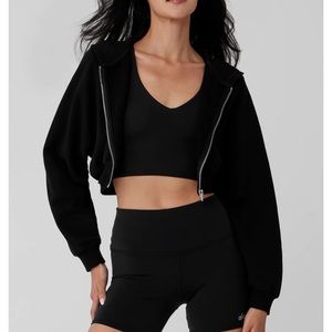 ALO YOGA Breakaway Zip Up Hoodie (nwt)